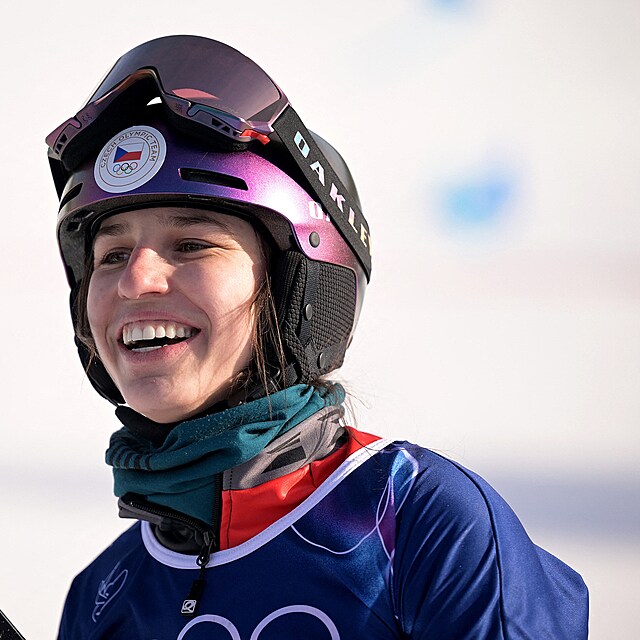 Snowboardistka Zuzana Mad�rov�, zlat� olympijsk� medailistka.