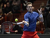 Ji�í Lehe�ka v kvalifikaci Davis Cupu proti �védsku