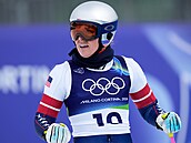 Lindsey Vonnová v Cortin� d'Ampezzo.