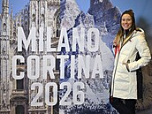 Snowboardcrossa�ka Eva Adamczyková si vyzvedla oble�ení a vybavení pro...