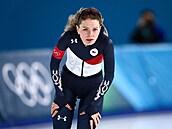 Rychlobrusla�ka Nikola Zdráhalová dokon�ila závod na 1000 metr� na zimních...