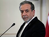 Íránský ministr zahrani�í Abbás Arak�í (6. února 2026)