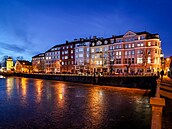 �eskobud�jovické Zátkovo náb�e�í u �eky Mal�e brzy projde celkovou rekonstrukcí...