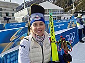 Tereza Voborníková po nominaci smí�ené �tafety na zimních olympijských hrách...