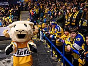 Do utkání Maxa ligy se Vsetínem nastoupili zlín�tí hokejisté v historických...