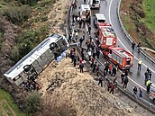 V jihoturecké provincii Antalya v ned�li havaroval osobní autobus, který sjel...