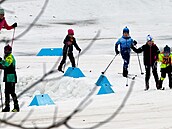 V Nýrsku se otev�el areál pro b�ecké ly�ování s um�lým sn�hem. (8. února 2025)