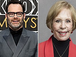 Bill Hader a Carol Burnettová