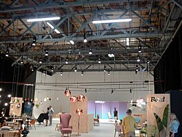 Mack Sennett interiér: postupn� se podmínky filma�� lep�ily