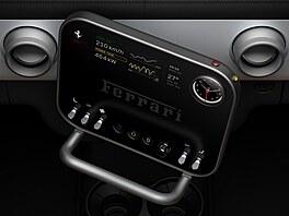 Ferrari p�edstavuje jméno a interiér svého nového elektrického modelu jménem...