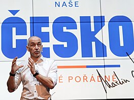 Jiho�eský hejtman Martin Kuba p�edstavil své nové hnutí Na�e �esko. (3. února...