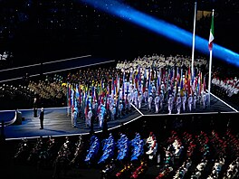 Slavnostní zahájení XXV. zimní olympiády v Itálii. (6. února 2026)