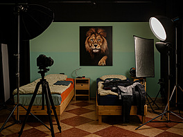 Prezidentské apartmá v Moto Vila Groot (AI)