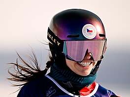 Snowboardistka Zuzana Mad�rová m�la po �tvrtfinále paralelního ob�ího slalomu...
