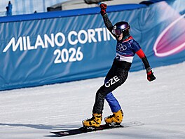 Zuzana Mad�rová se raduje z postupu do olympijského finále.