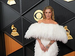 Kesha na cenách Grammy v Los Angeles (1. února 2026)