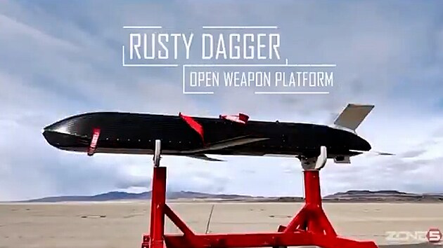 Dlouhý dolet, chirurgická p�esnost. V USA testují Rezavou dýku pro Ukrajinu