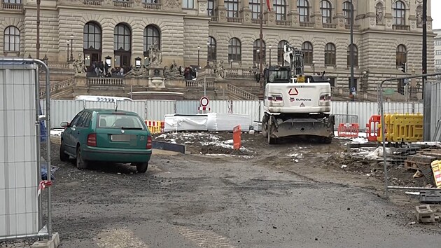 Stavba na V�clavsk�m n�m�st� zeje pr�zdnotou. (�nor 2026)