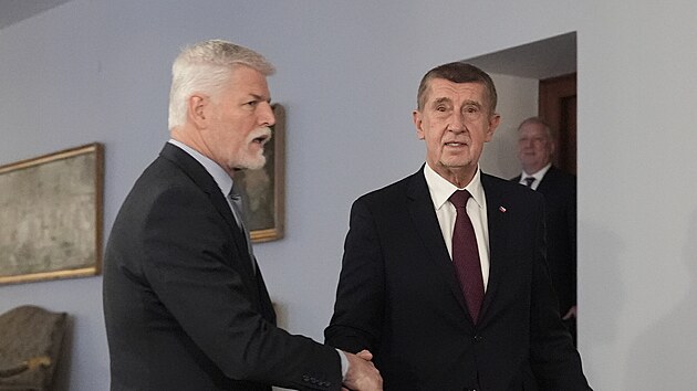 Premi�r Andrej Babi� (ANO) dorazil na sch�zku s prezidentem Petrem Pavlem na Pra�sk� hrad. (4. �nora 2026)
