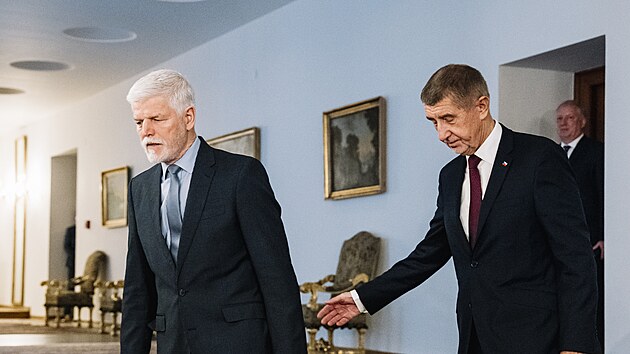 Premi�r Andrej Babi� dorazil na sch�zku s prezidentem Petrem Pavlem na Pra�sk� hrad. (4. �nora 2026)