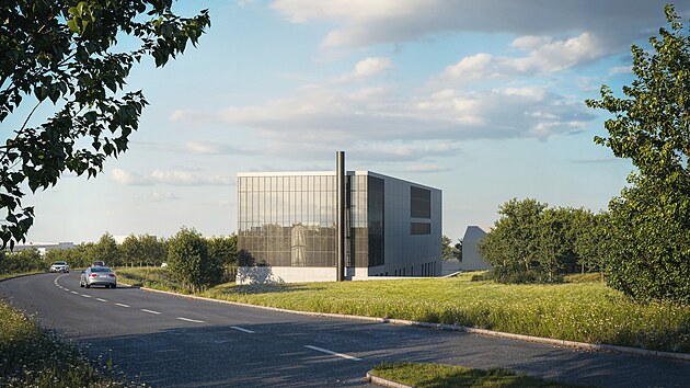 Tepl�rna Jihlavsk�, kam bude ke sp�len� v multipalivov�m kotli m��it odpad z regionu, vyroste na okraji m�sta.