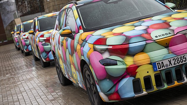 Maskovan� prototyp elektromobilu �koda Epiq