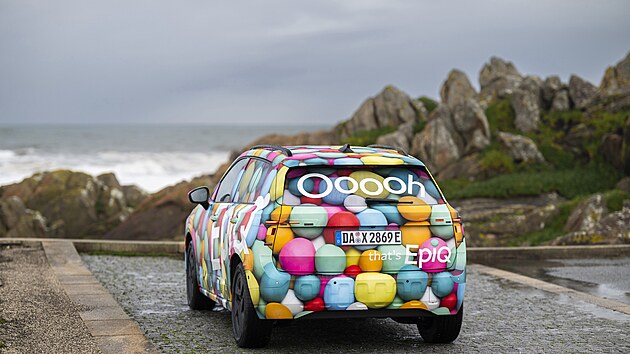 Maskovan� prototyp elektromobilu �koda Epiq