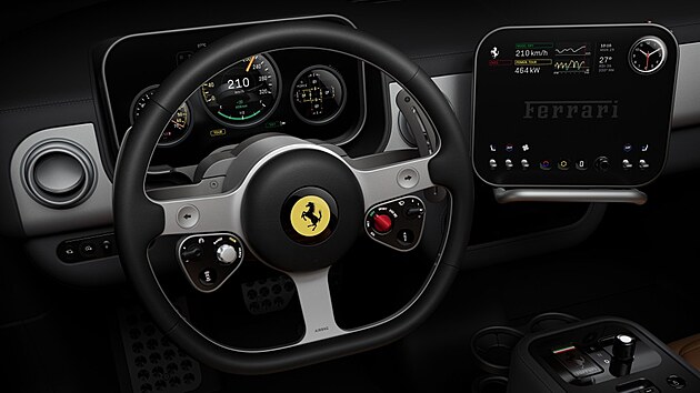 Ferrari p�edstavuje jm�no a interi�r sv�ho nov�ho elektrick�ho modelu jm�nem Luce.