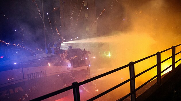 Demonstrace odp�rc� zimn�ch olympijsk�ch her v Mil�n�. (7. �nora 2026)