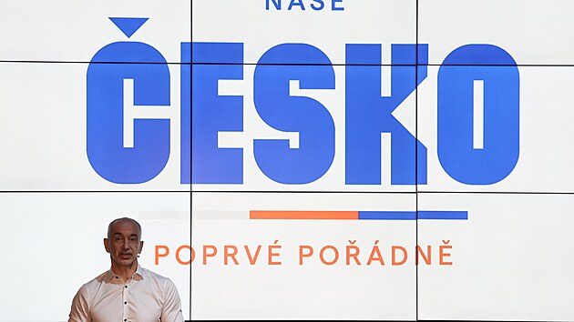 Jiho�esk� hejtman Martin Kuba p�edstavil sv� nov� hnut� Na�e �esko. (3. �nora 2026)