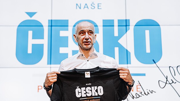 Jiho�esk� hejtman Martin Kuba p�edstavil sv� nov� hnut� Na�e �esko. (3. �nora 2026)