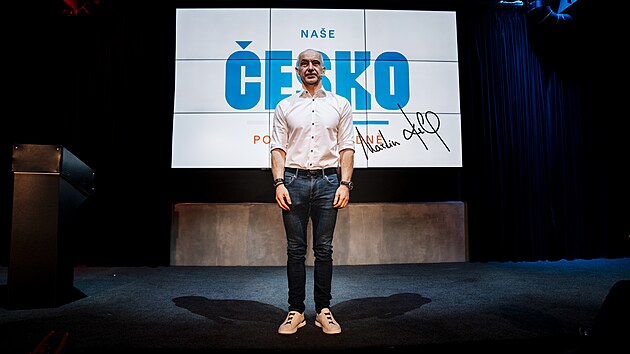 Jiho�esk� hejtman Martin Kuba p�edstavil sv� nov� hnut� Na�e �esko. (3. �nora 2026)