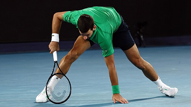 Novak Djokovi� ve fin�le Australian Open