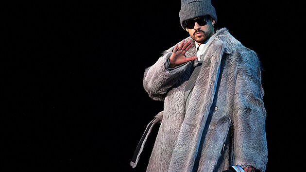 P�i fin�le NFL - Super Bowlu - vystoupil rapper Bad Bunny (9. �nora 2026)