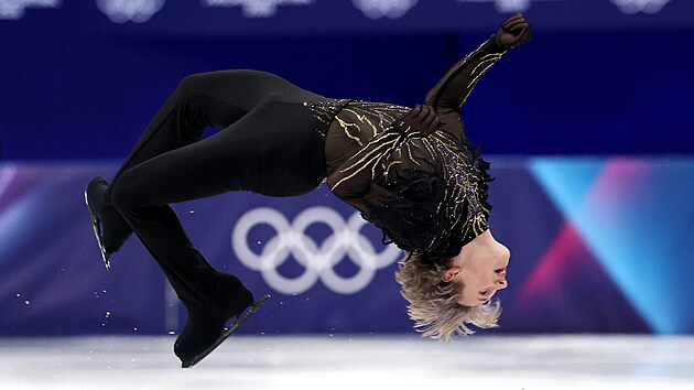 Ilia Malinin p�edvedl ve voln� j�zd� i salto.