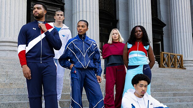 �V�ichni na palubu za m�dn� z�bavou!� uv�d� Amtrak na sv�m webu s merchandisingem, jemu� v�vod� sportovn� lad�n� tepl�kov� souprava. (3. �nora 2026)