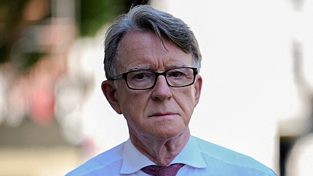 B�val� britsk� ministr obchodu a velvyslanec v USA Peter Mandelson (18. �ervna 2025)