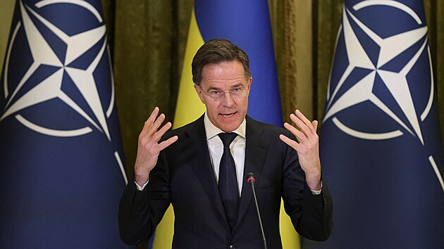 Gener�ln� tajemn�k NATO Mark Rutte (3. �nora 2026)