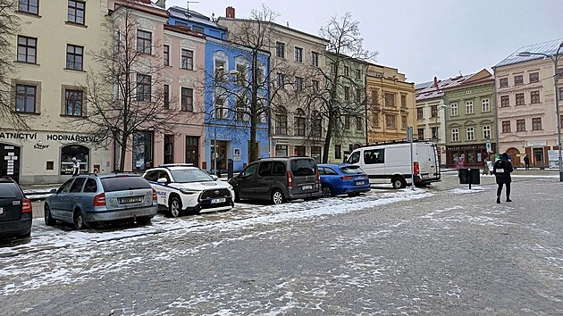 Revitalizace jihlavsk�ho Masarykova n�m�st� by m�la za��t letos na podzim jeho z�padn� a severn� ��st�. (2. �nora 2026)