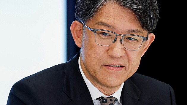 Toyota Motor’s outgoing Chief Executive Koji Sato attends a press conference in Tokyo, Japan February 6, 2026. REUTERS/Kim Kyung-Hoon