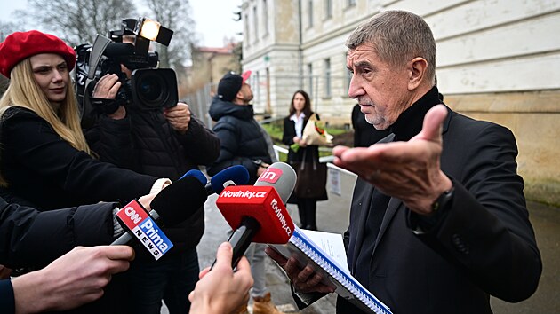 Premi�r Andrej Babi� (ANO) nav�t�vil Psychiatrickou nemocnici Bohnice. (6. �nora 2026)