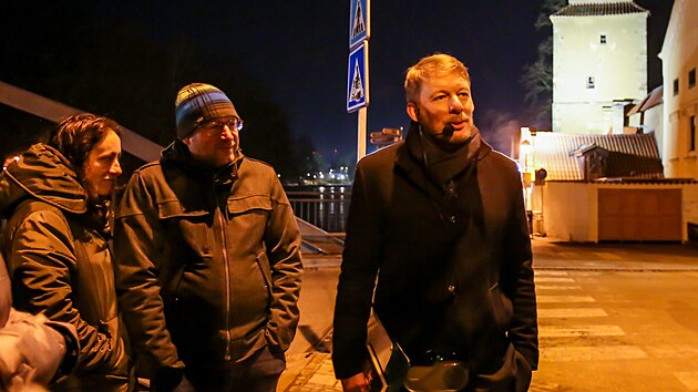 Spisovatel a novin�� Jan �tifter prov�d� z�jemce po historii �eskobud�jovick�ch vyk�i�en�ch dom�, bordel� lehk�ch holek. (4. �nora 2026)