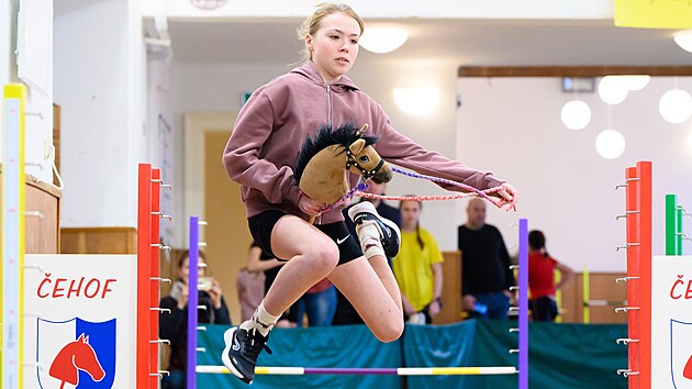 V Kvasic�ch na Krom���sku se konaly z�vody v hobby horsingu.  (30. leden 2026)