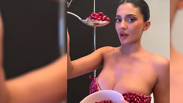 Kylie Jenner p�i propagaci sv�ho lesku na rty (�nor 2026)