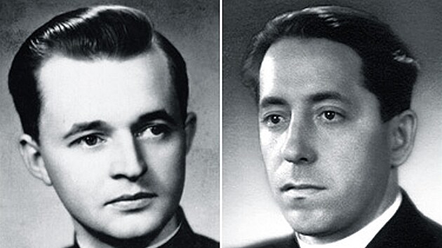 Popraven� kn�� Jan Bula (vlevo) a V�clav Drbola