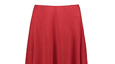 �ervenou maxi sukni si zamilujete, info o cen� v obchod�