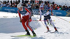 Johannes Hösflot Klaebo si jede pro �esté olympijské zlato. Na hrách v Itálii...