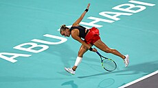 Sára Bejlek ve finále turnaje v Abú Zabí.