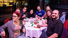 Velkou pozornost na brn�nském Kvíz Open poutal tým iMumlynáti, jeho� sou�ástí...