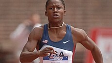Bývalá americká sprinterka Lauryn Williamsová v dob� své závodní kariéry